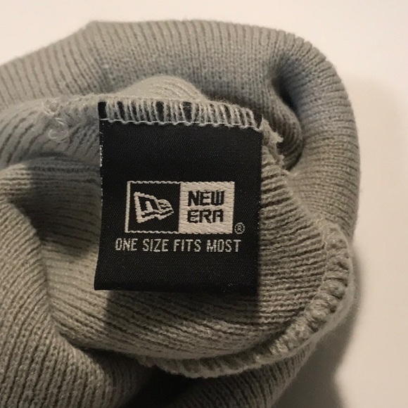 Preowned NEW ERA Philadelphia EAGLES gray knit winter hat - Picture 5 of 5
